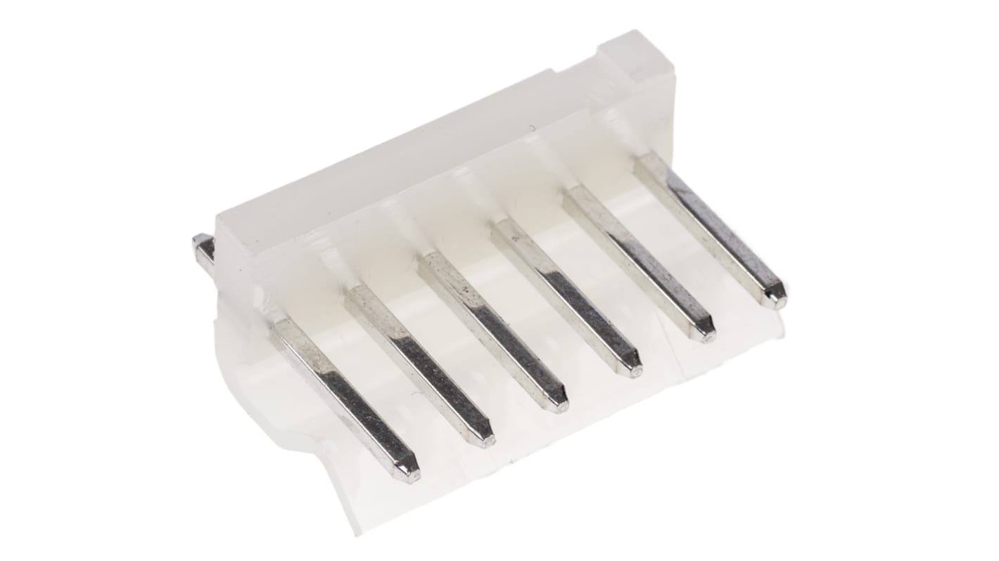 Molex KK 396 Series Straight Through Hole Pin Header, 6 Contact(s), 3.96mm  Pitch, 1 Row(s), Unshrouded