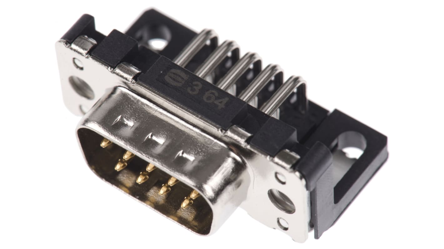Connettore D-Sub HARTING, Maschio, 9 vie, terminazione a saldare