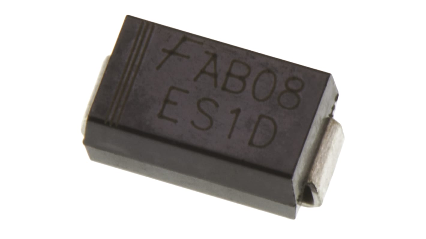 onsemi 200V 1A, Rectifier Diode, 2-Pin DO-214AC ES1D