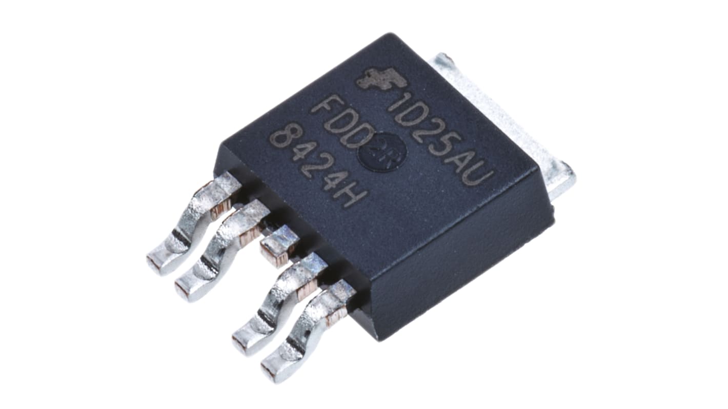 onsemi N, Pチャンネル MOSFET40 V 6.5 A、9 A 表面実装 パッケージDPAK (TO-252) 5 ピン