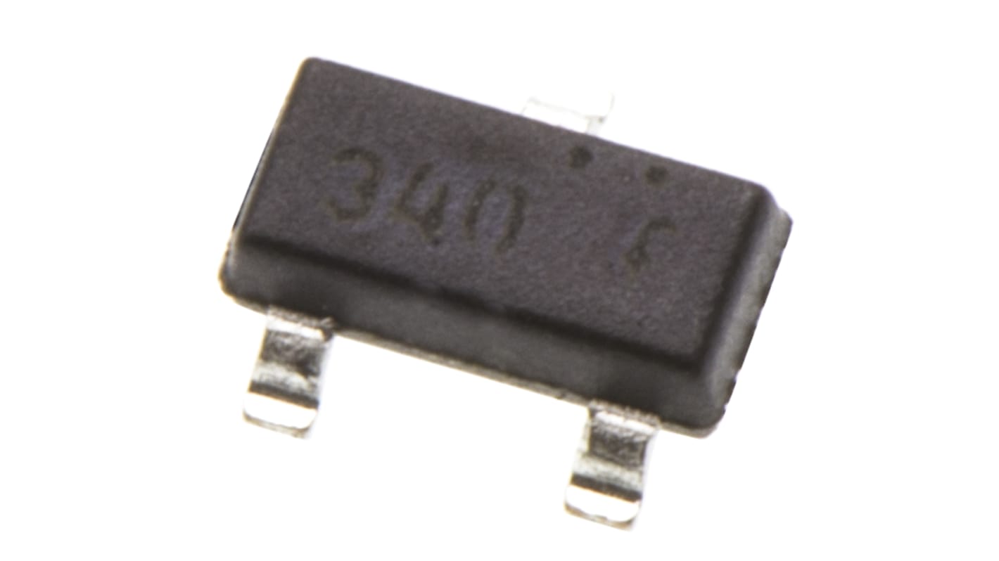 onsemi PowerTrench FDN340P P-Kanal, SMD MOSFET 20 V / 2 A 500 mW, 3-Pin SOT-23