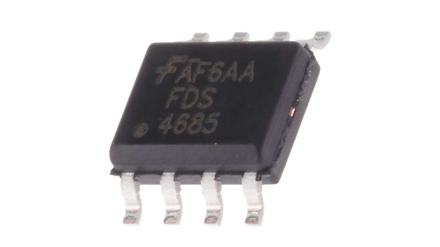 MOSFET onsemi canal P, SOIC 8,2 A 40 V, 8 broches