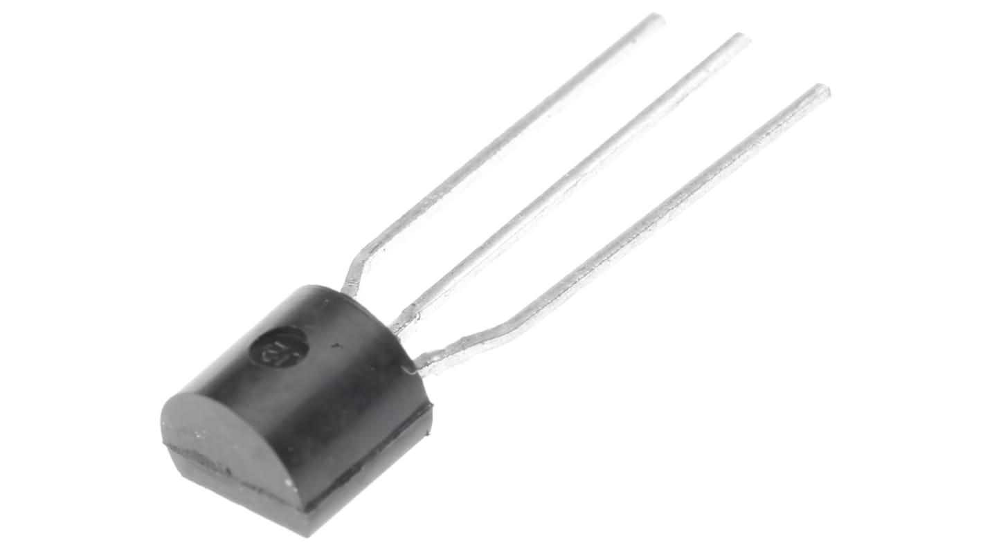 onsemi KSP44TA NPN Transistor, 300 mA, 400 V, 3-Pin TO-92