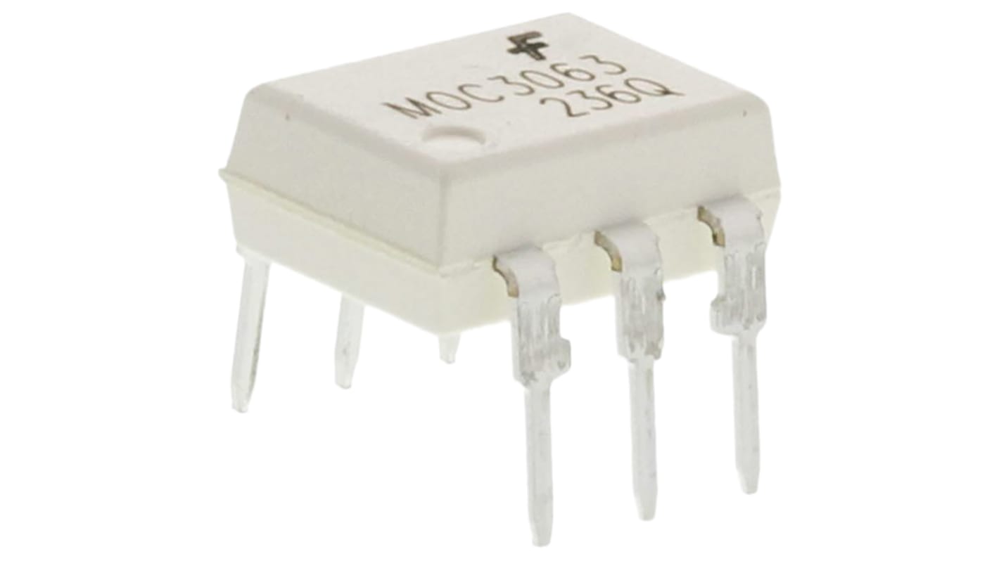 Transoptor MOC3063M z triakiem 1-kanałowy DIP 6 onsemi