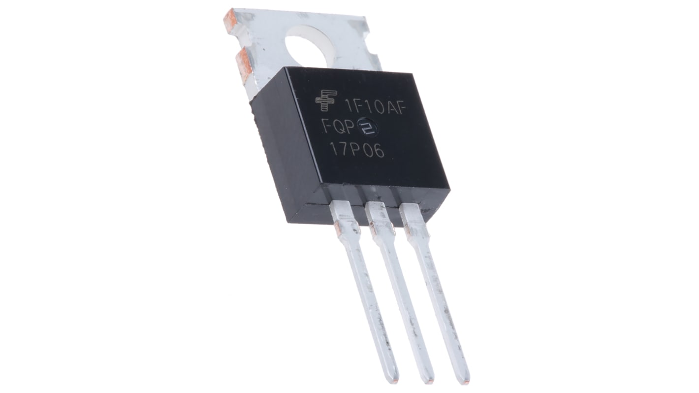 onsemi QFET P-Channel MOSFET, 17 A, 60 V, 3-Pin TO-220AB FQP17P06