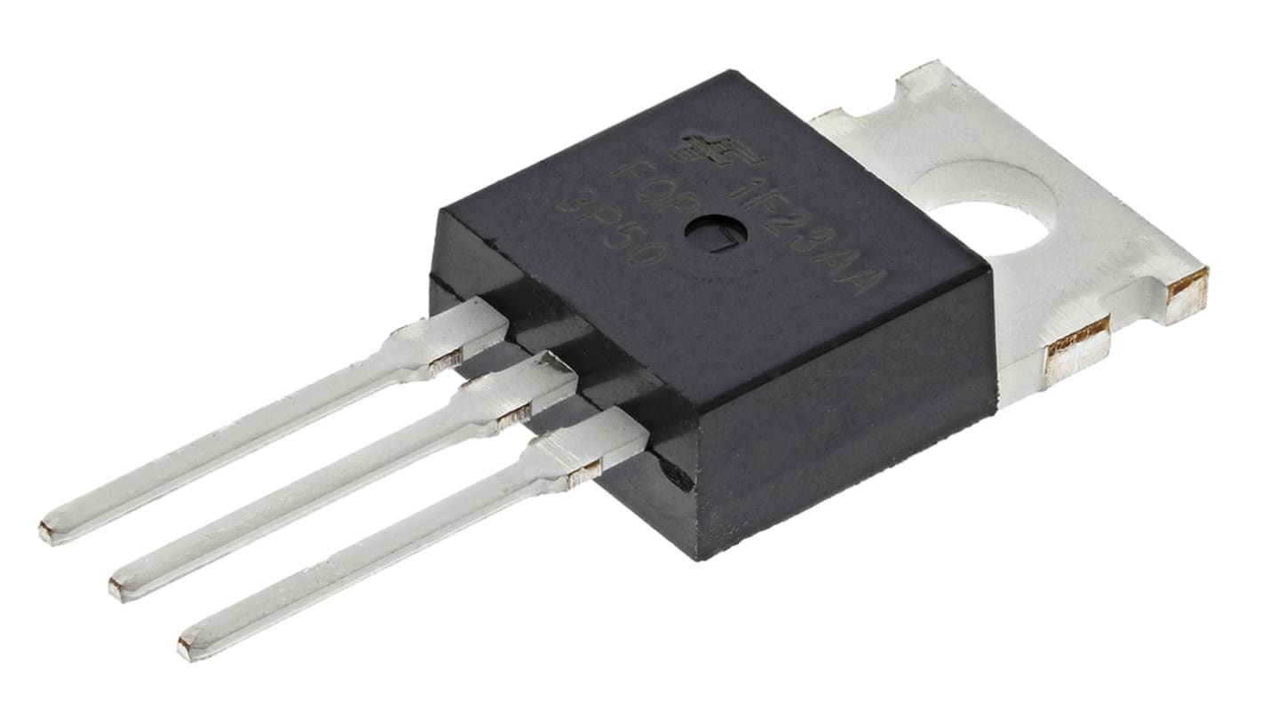 onsemi QFET P-Channel MOSFET, 2.7 A, 500 V, 3-Pin TO-220AB FQP3P50