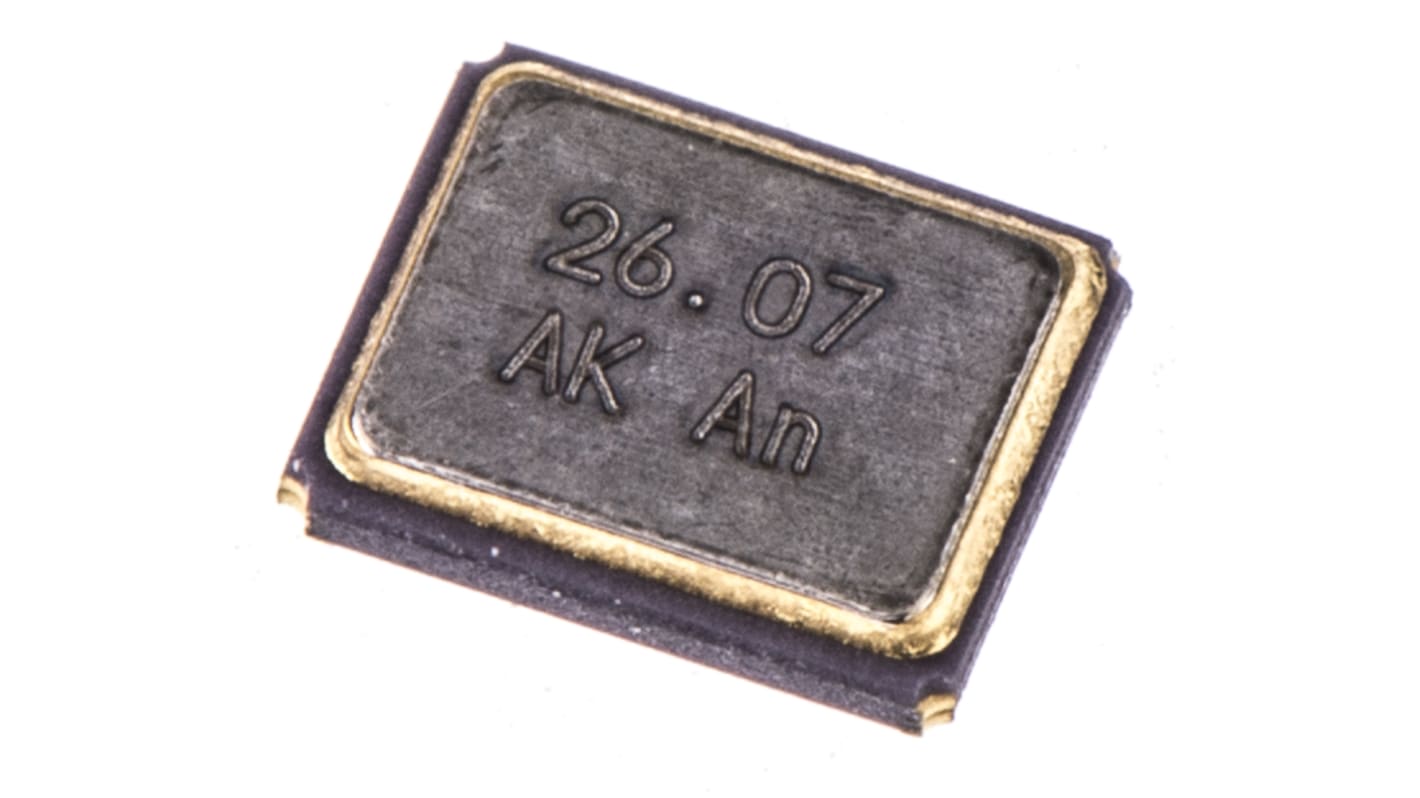 AKER 26MHz Crystal ±10ppm SMD 4-Pin 3.2 x 2.5 x 0.75mm