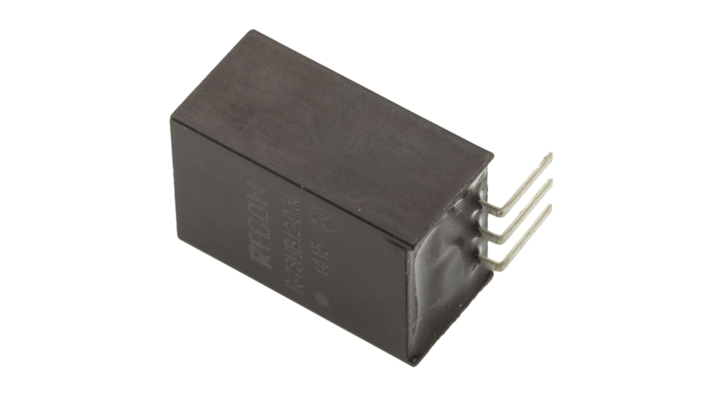 Recom Switching Regulator, Through Hole, 12V dc Output Voltage, 17 → 72V dc Input Voltage, 500mA Output Current,