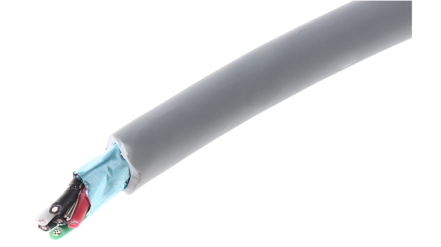 Alpha Wire Alpha Essentials LSZH Communication & Control Series Data Cable, 3 Pairs, 6 Cores, 0.22 mm², Screened, 24