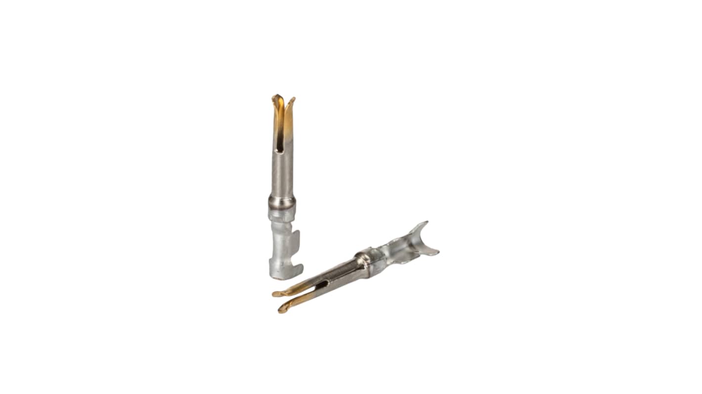 Amphenol Communications Solutions Female Crimp D-sub Connector Contact, Tin Lead Alloy over Nickel, 24 → 20 AWG