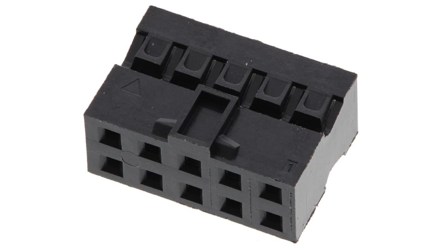 Amphenol ICC, Minitek Pwr Connector Housing, 2mm Pitch, 10 Way, 2 Row