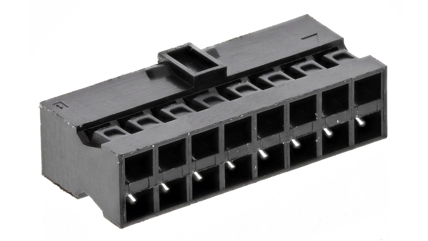 Corpo connettore automotive Amphenol Communications Solutions, 16 vie, 2 file, passo 2mm