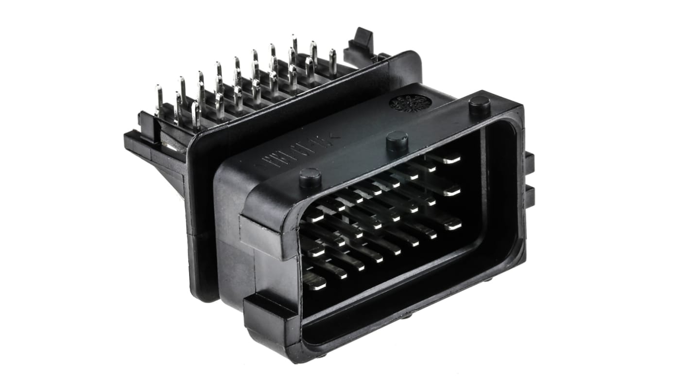 Delphi  Automotive, Kfz-Steckverbinder, Rechteckiger Steckverbinder, Stecker, 24-polig / 3-reihig