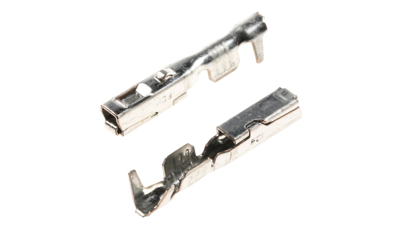 Delphi 压接母端子, 镀锡, 1.25mm²至1.3mm²至16AWG, 用于GTS 连接器外壳, GTS系列