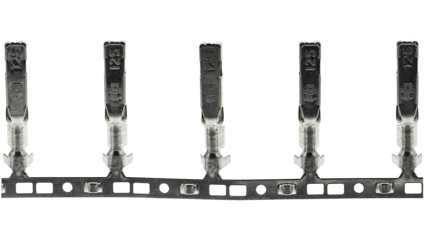 Delphi Sicma-3 Crimp-Anschlussklemme, Buchse, 1mm² / 2mm², Zinn Crimpanschluss