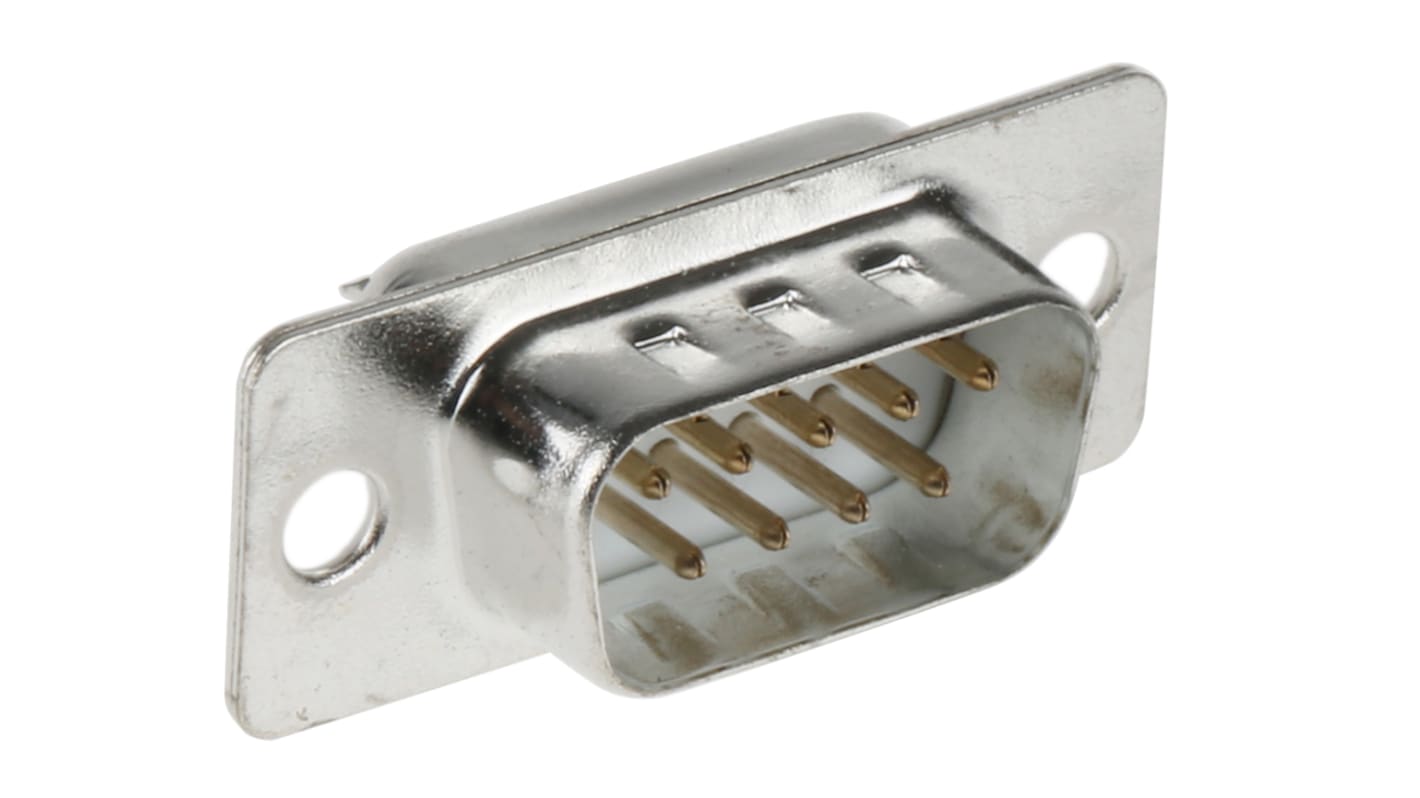Connettore D-Sub ASSMANN WSW standard, E, Maschio, 9 vie, terminazione a saldare