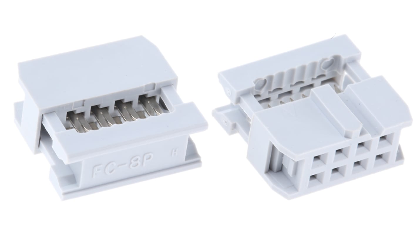 ASSMANN WSW 8-Way IDC Connector Socket for Cable Mount, 2-Row