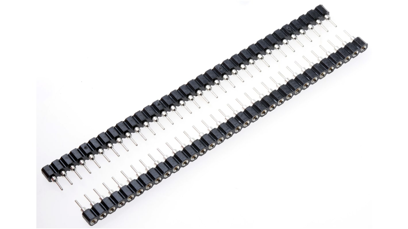 Gniazdo PCB 32 -pinowe raster: 2.54mm typu płytka – płytka Proste Przewlekany