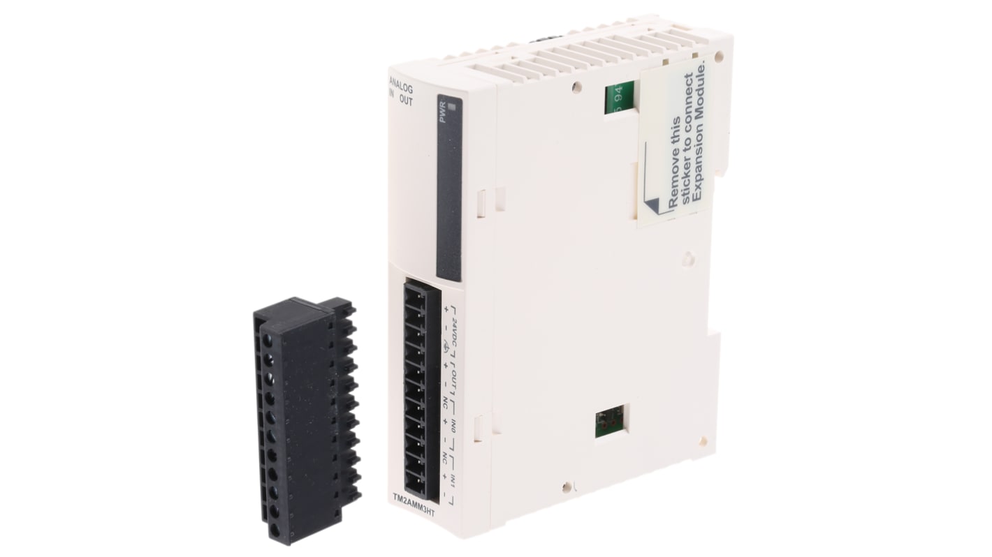 Schneider Electric M258 Series PLC I/O Module for Use with Modicon M238, Twido Series, Analogue, Analogue