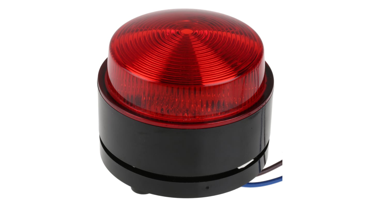 Moflash X80 Xenon Blinkend Signalleuchte Rot, 115 → 230 V, Ø 76mm x 50mm