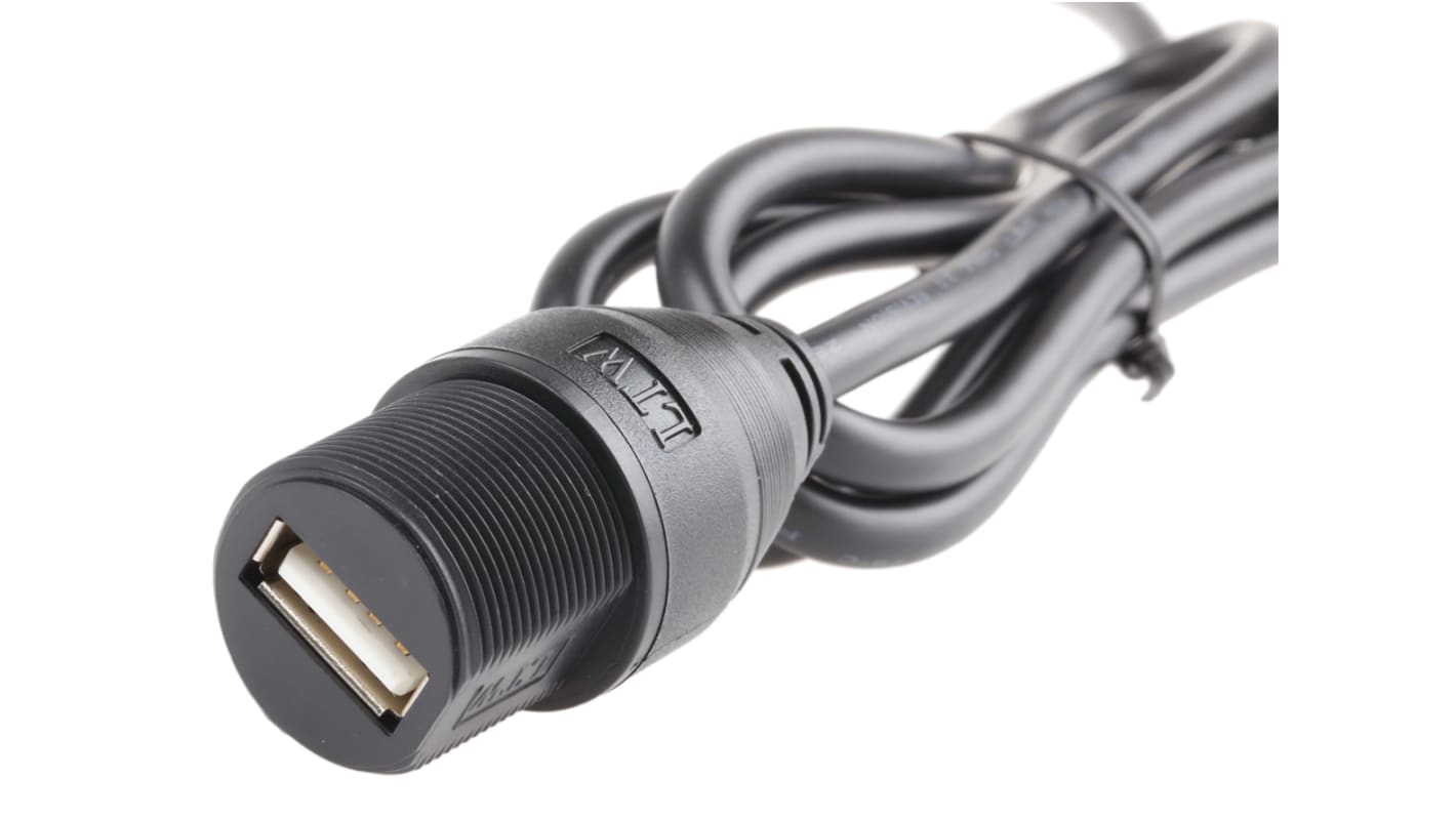 ASSMANN WSW USB 2.0, Female USB A to Unterminated, 1m
