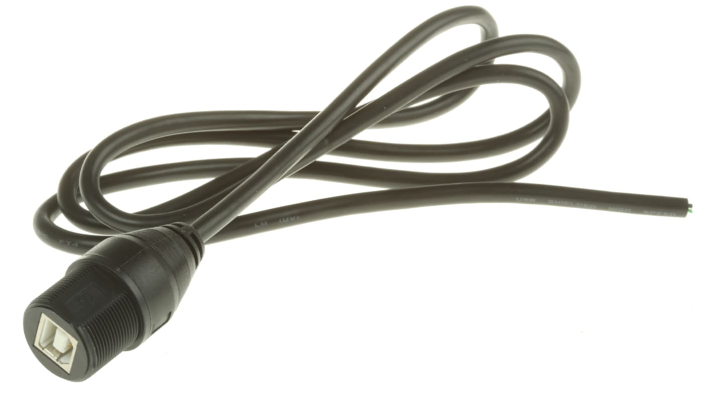 ASSMANN WSW USB 2.0, Female USB B to Unterminated, 1m