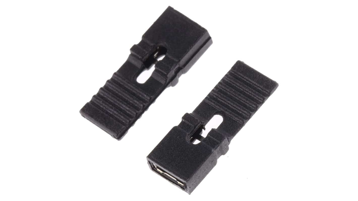 Ponticello ASSMANN WSW Femmina Diritto, Nero, 2 vie, passo 2.54mm