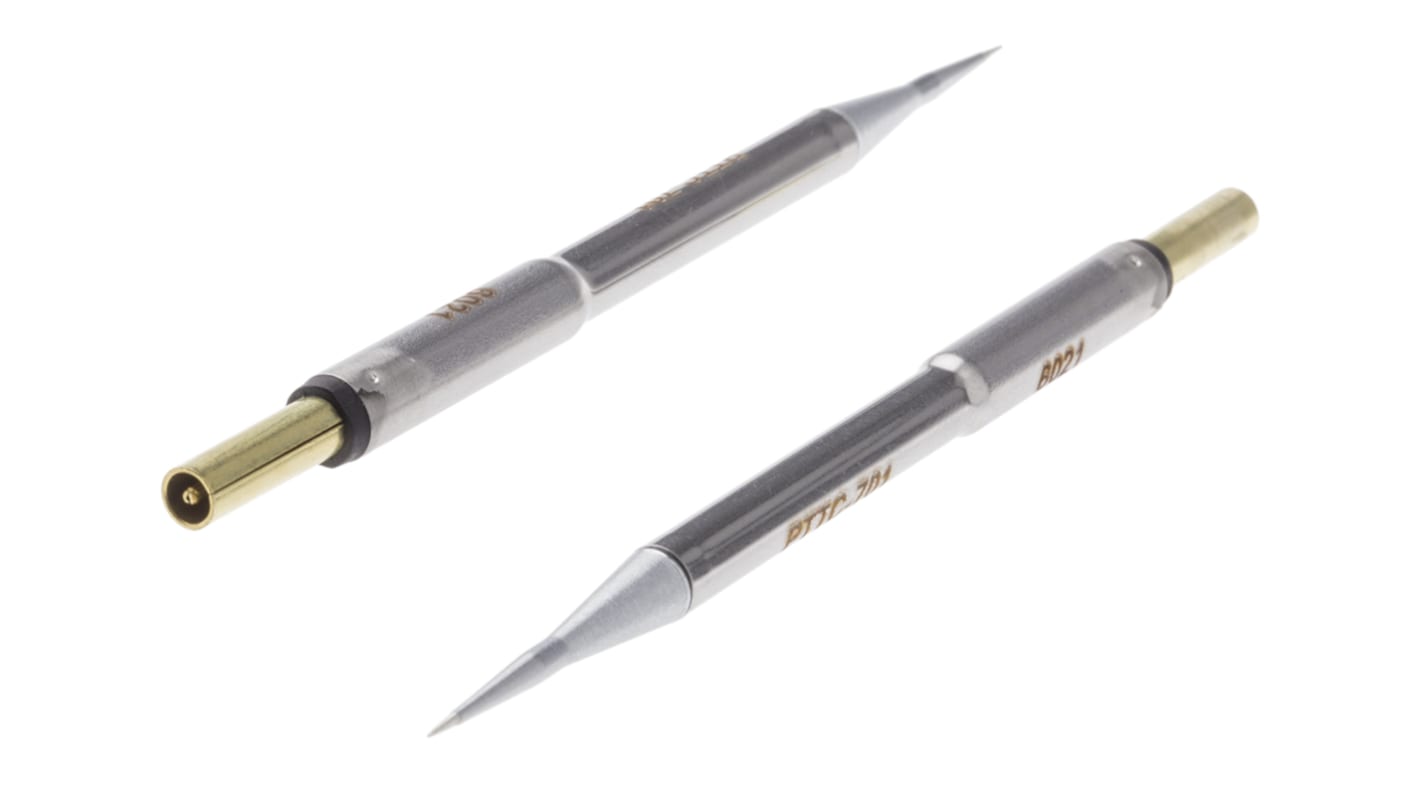 Punta saldatore Metcal PTTC, serie PTTC-7, 0,4 mm, forma conica