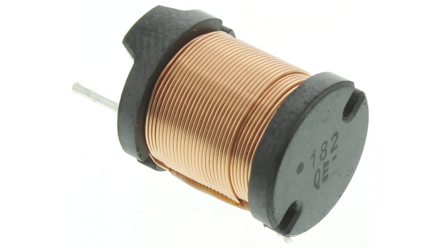 Panasonic 1.8 mH ±10% Ferrite Leaded Inductor, 630mA Idc, 1330mΩ Rdc, ELC12D