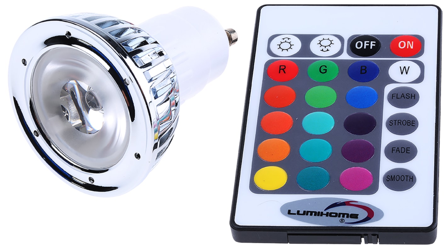 Lampada LED RS PRO con base GU10, 230 V c.a., 5 W