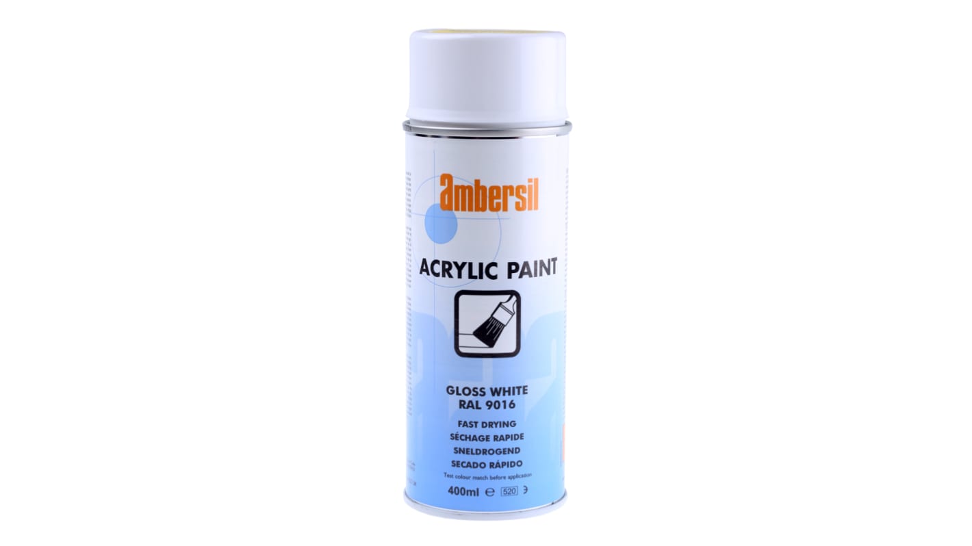 Ambersil 400ml White Gloss Spray Paint