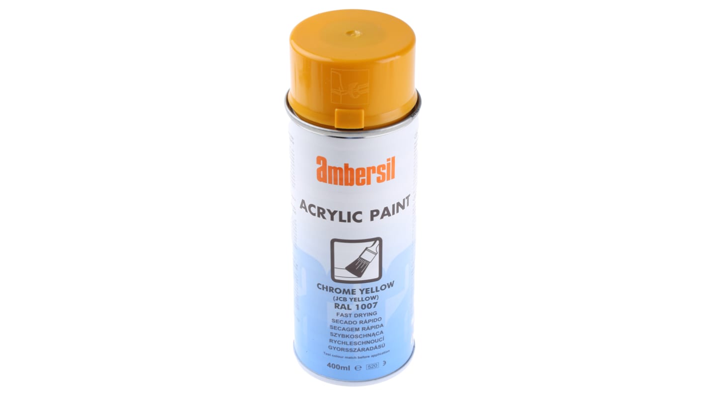 Ambersil 400ml Yellow Gloss Spray Paint