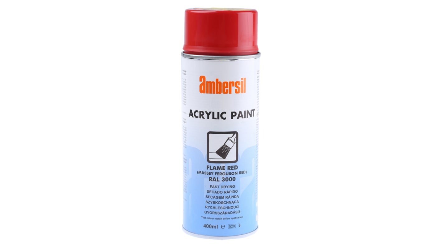 Ambersil 400ml Red Gloss Spray Paint