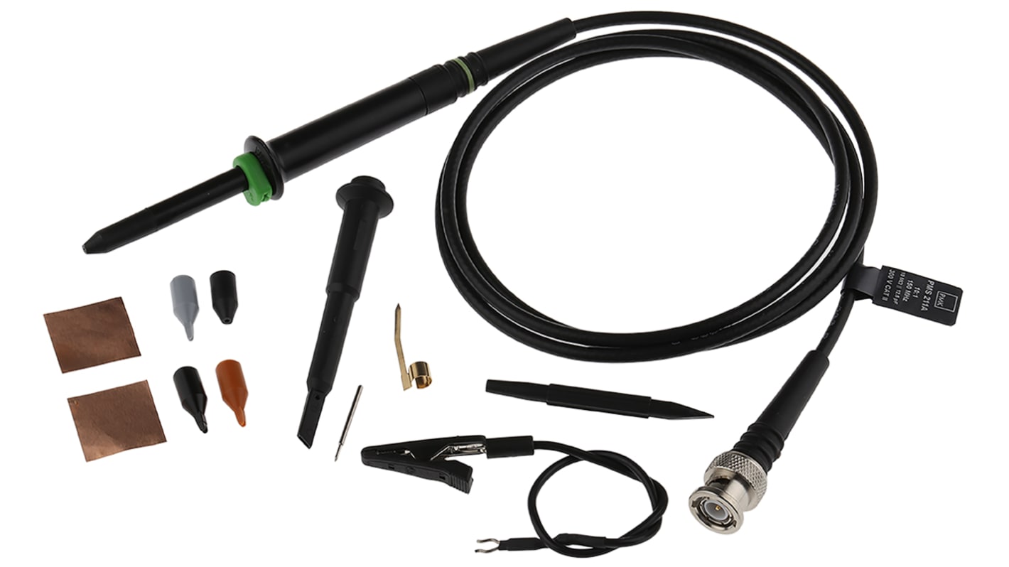 PMK PMS Series PMS211A Oscilloscope Probe, Passive Type, 150MHz, 1:10, BNC Connector