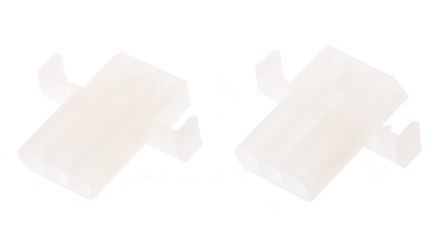 Molex, STANDARD .093" Female Connector Housing, 5.03mm Pitch, 3 Way, 1 Row