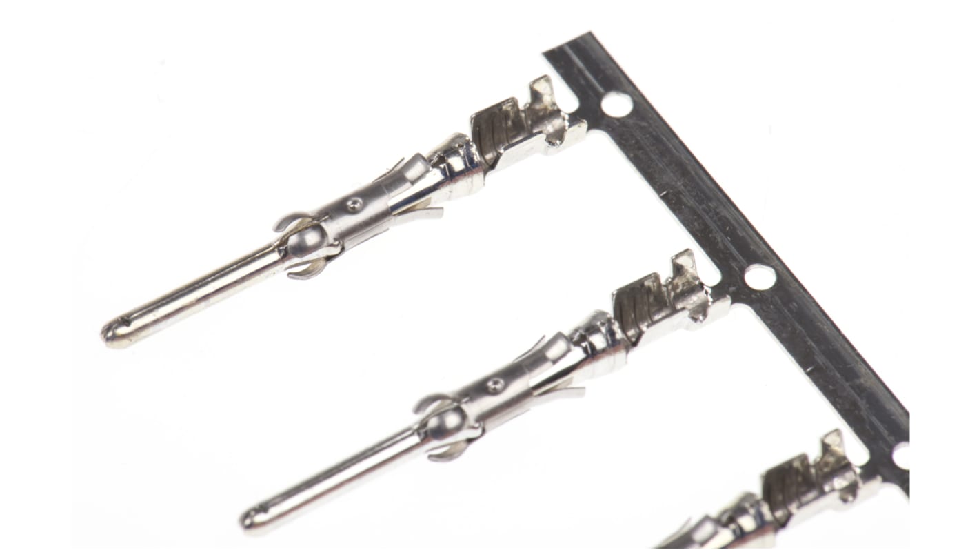 TE Connectivity Male Crimp Circular Connector Contact, Contact Size 16, Wire Size 18 → 16 AWG