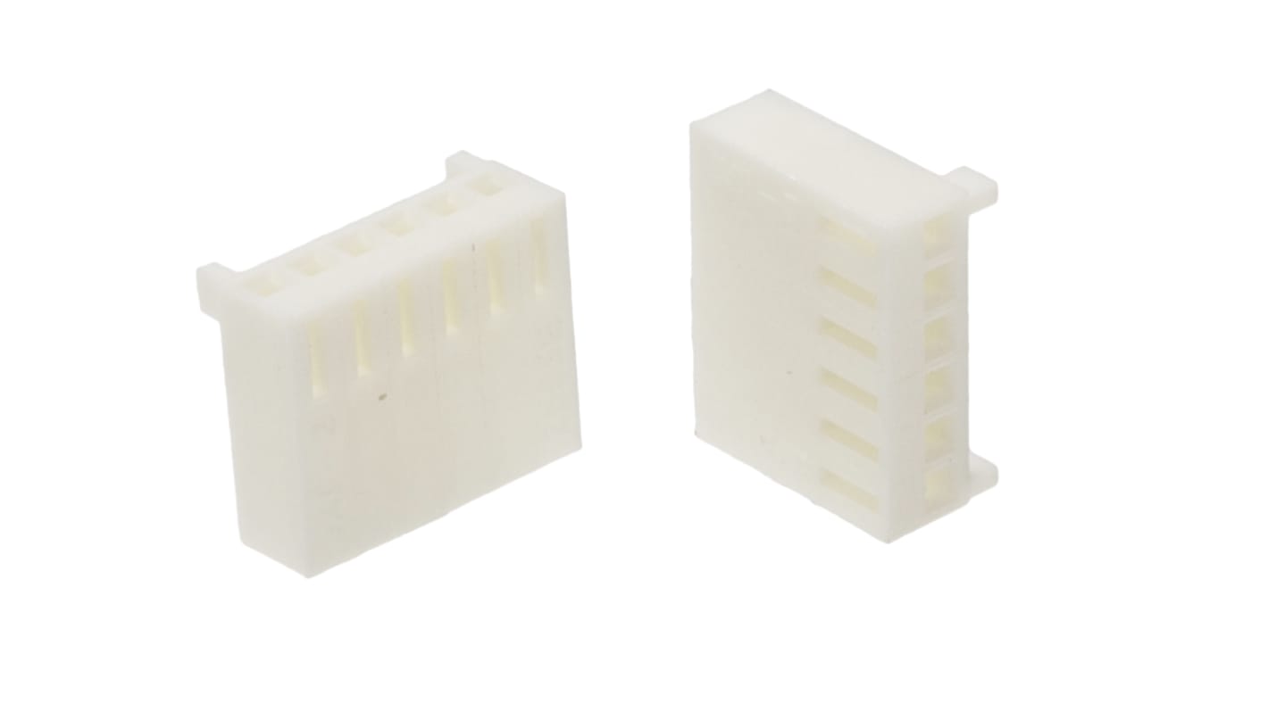 Molex 2695 Steckverbindergehäuse Buchse 2.54mm, 6-polig / 1-reihig Gerade, Kabelmontage für KK-Steckverbinder