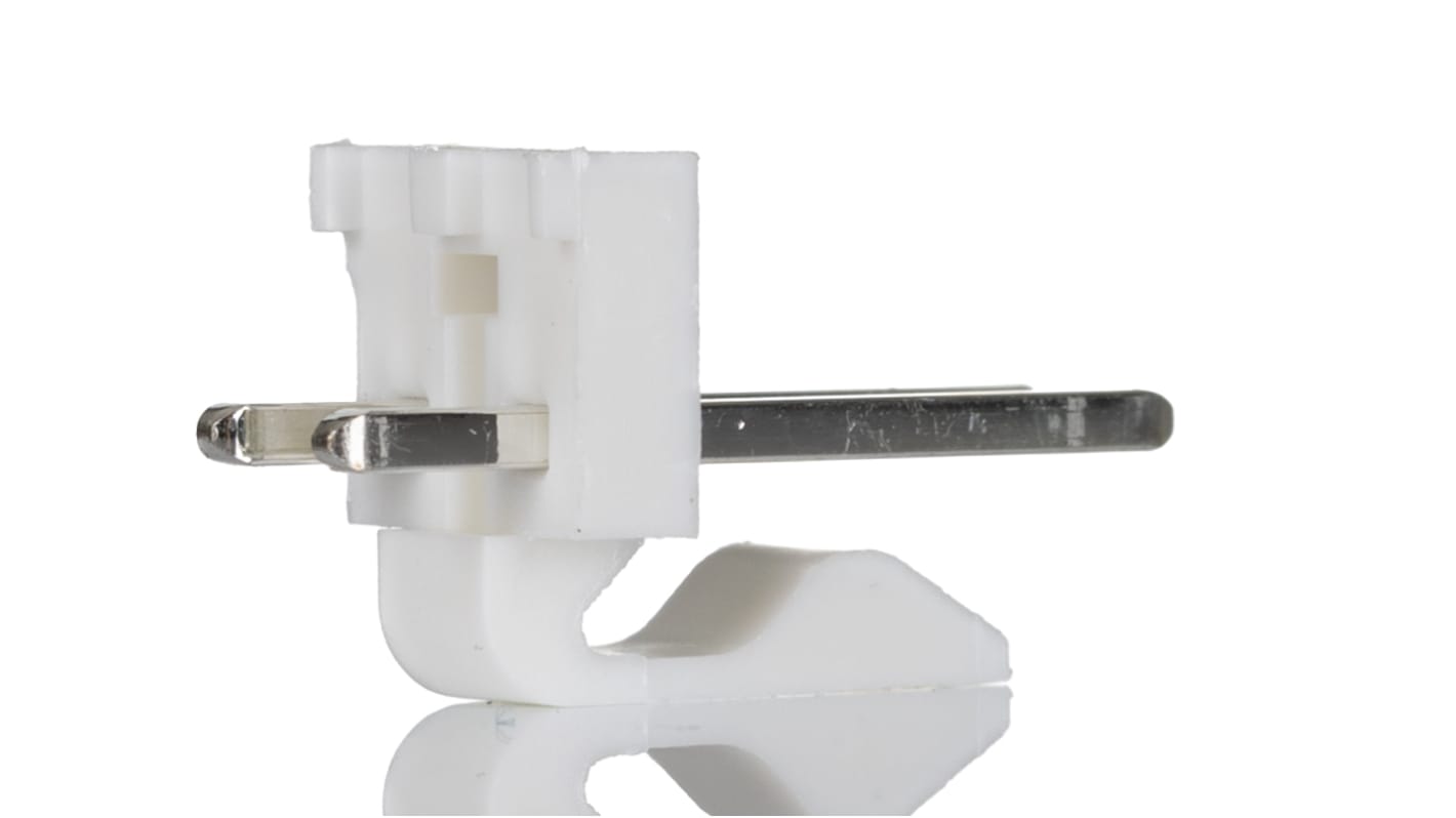 Molex 2p单排排针 直向线对板连接器, 3.96mm间距, 7.0A, 600 V, THT安装, 41791系列