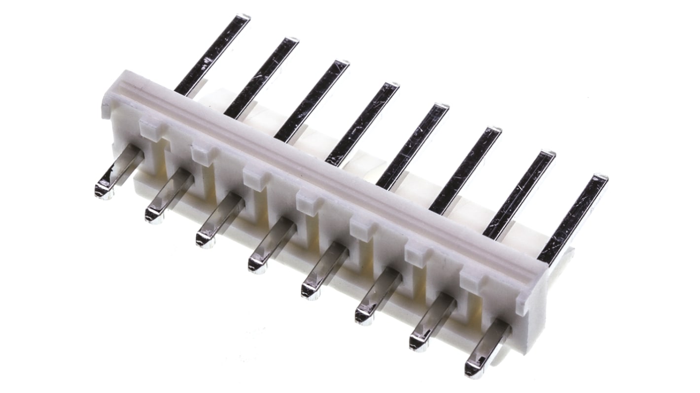 Regleta de pines Molex serie KK 396 de 8 vías, 1 fila, paso 3.96mm, para soldar, Montaje en orificio pasante