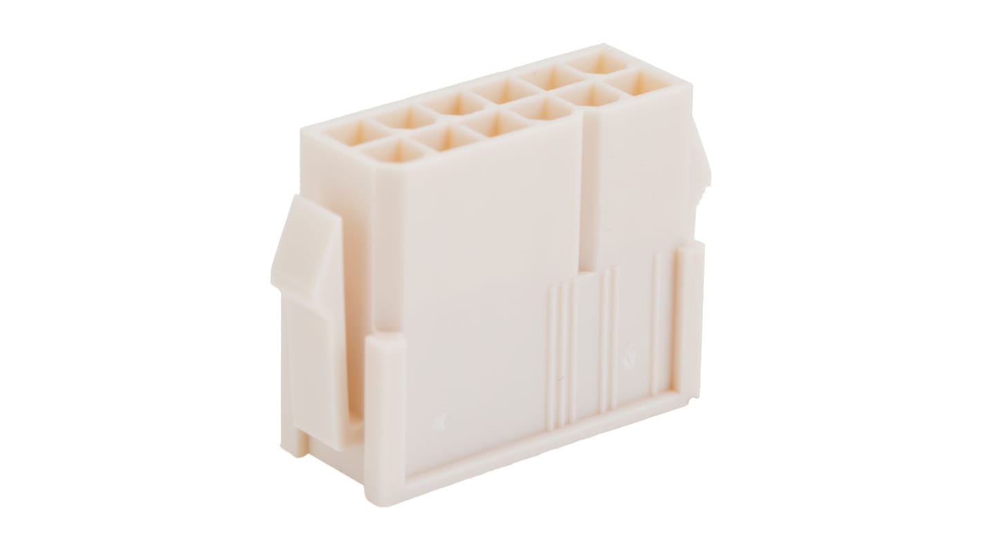 Molex Mini-Fit Jr Steckverbindergehäuse Stecker 4.2mm, 12-polig / 2-reihig Gerade, Kabelmontage für Jr.-Stecker Mini-Fit