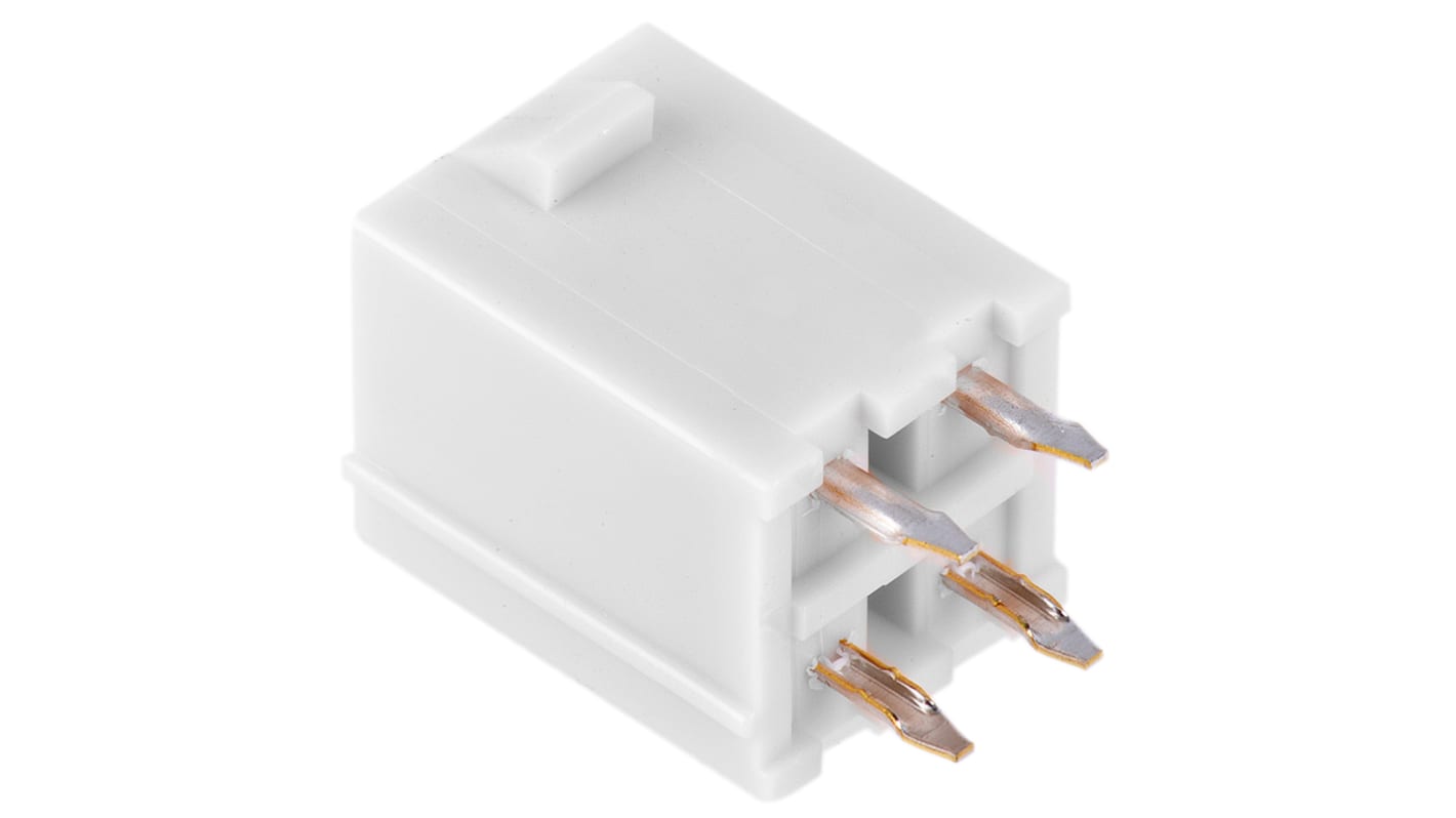 Molex, Mini-Fit Jr Male Connector Housing, 4.2mm Pitch, 4 Way, 2 Row