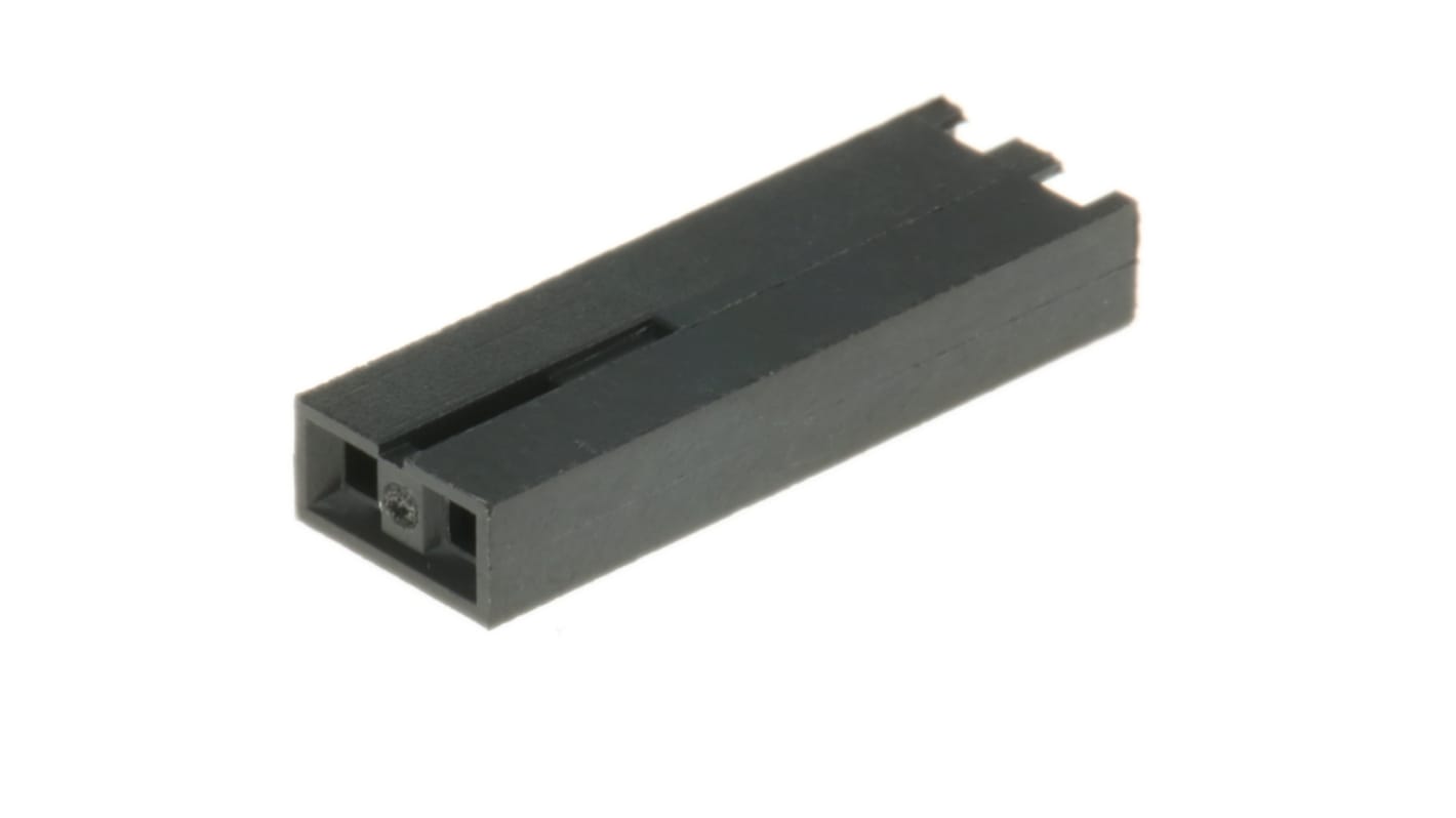 Molex, SL Female Connector Housing, 2.54mm Pitch, 2 Way, 1 Row