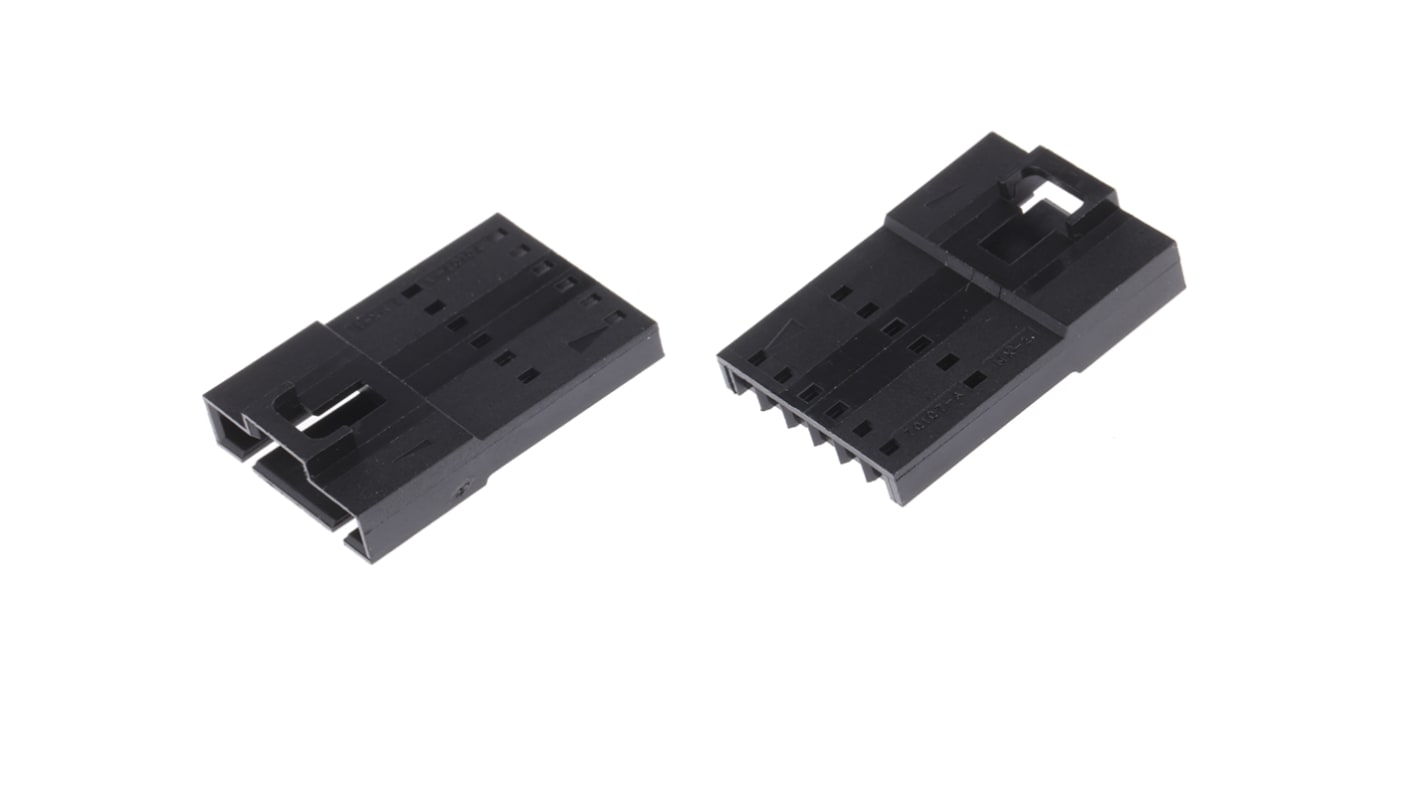 Molex, SL Female Connector Housing, 2.54mm Pitch, 6 Way, 1 Row