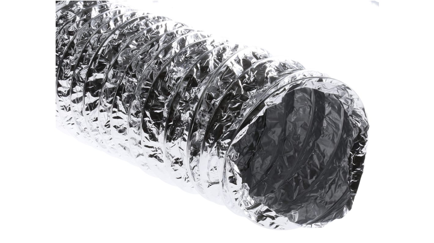 Aluminium foil flexible ducting 150mmx3m