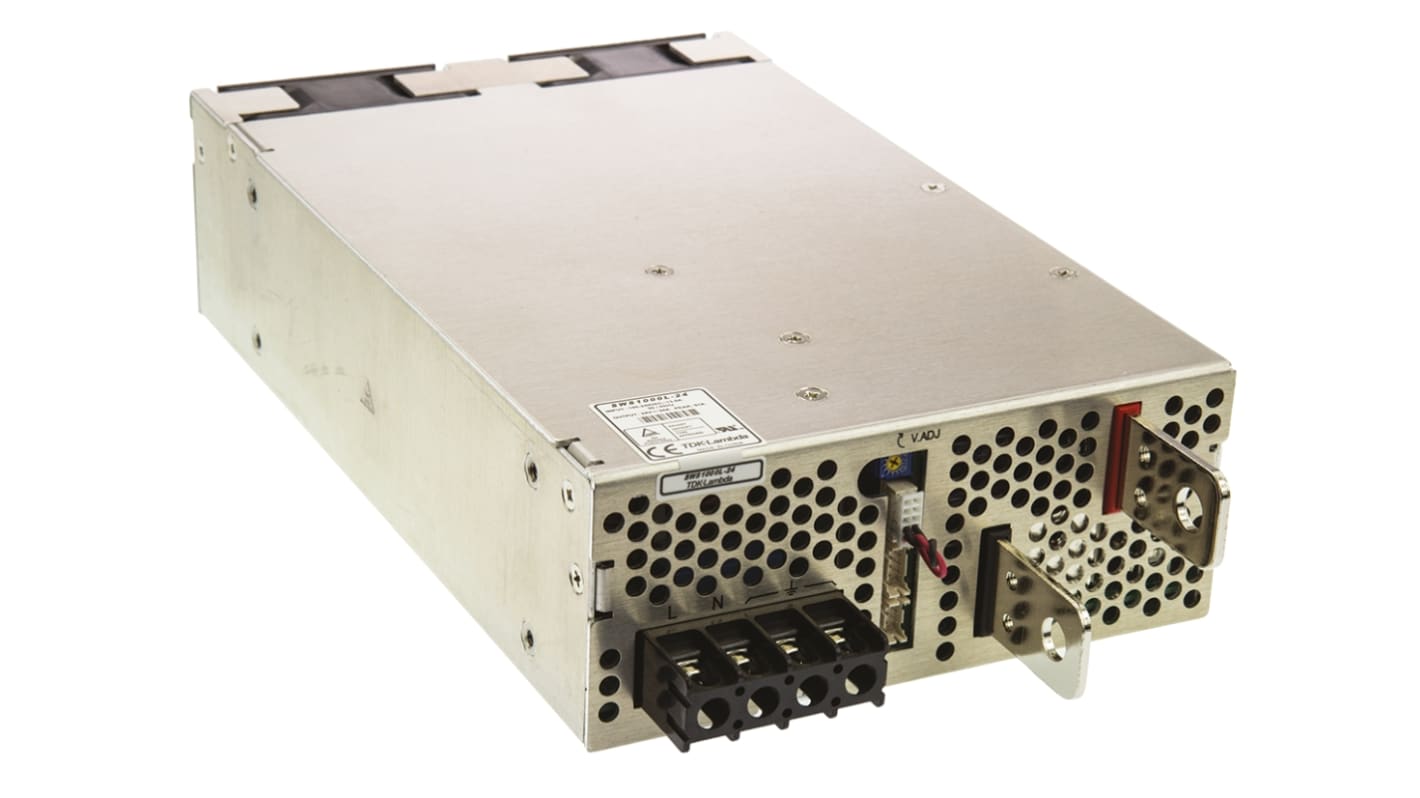 Alimentatore switching TDK-Lambda SWS1000L-24, 1kW, ingresso 120 → 350 V dc, 85 → 265 V ac, uscita 24V