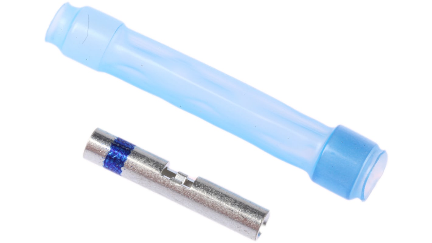 Dělený konektor (izolační svorka), řada: MiniSeal s tlačnými kontakty, 20 → 16 AWG izol., pokovení: Cín barva
