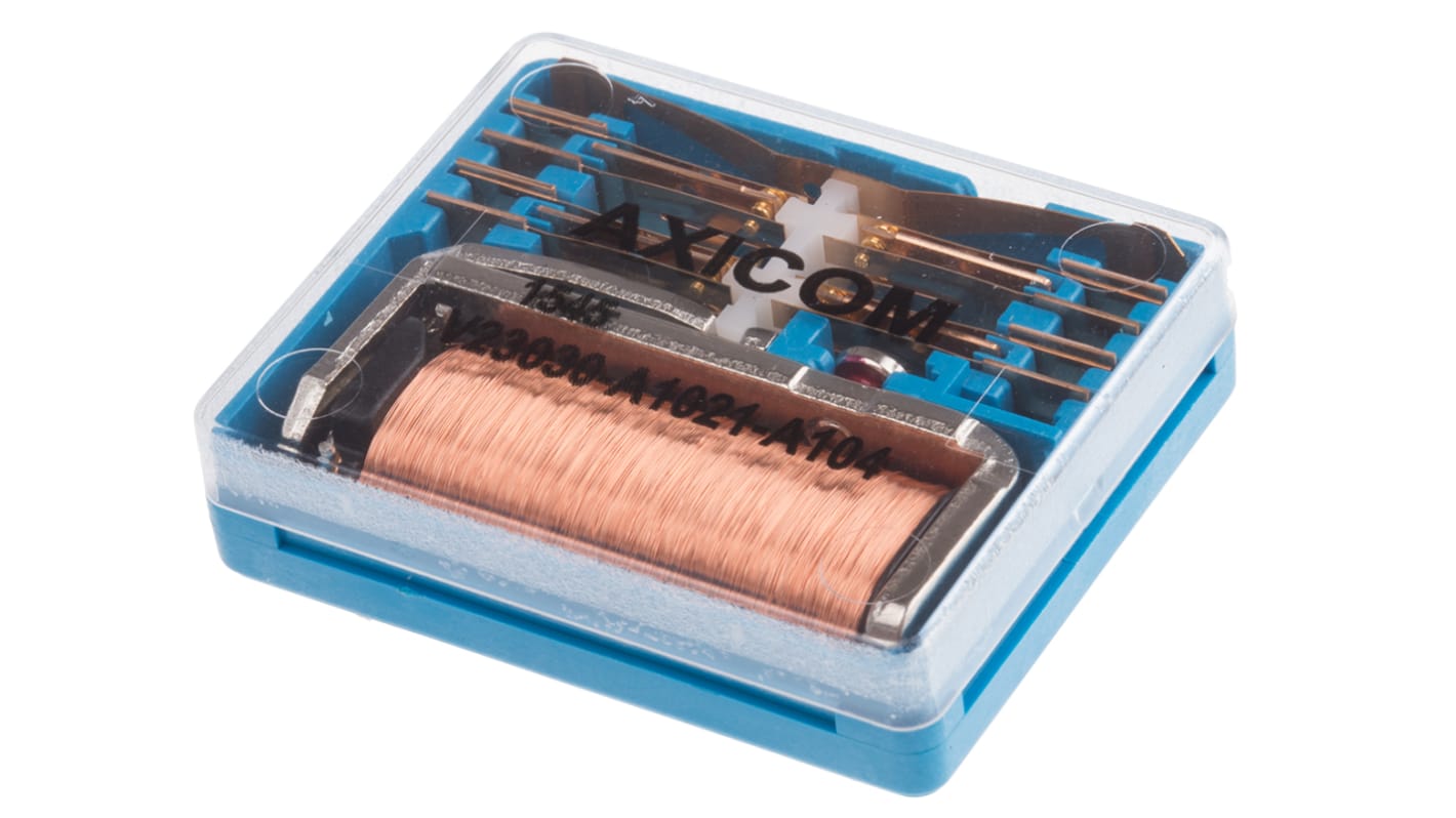 Relè di segnale TE Connectivity, 4PDT, 3A, bobina 24V cc PCB