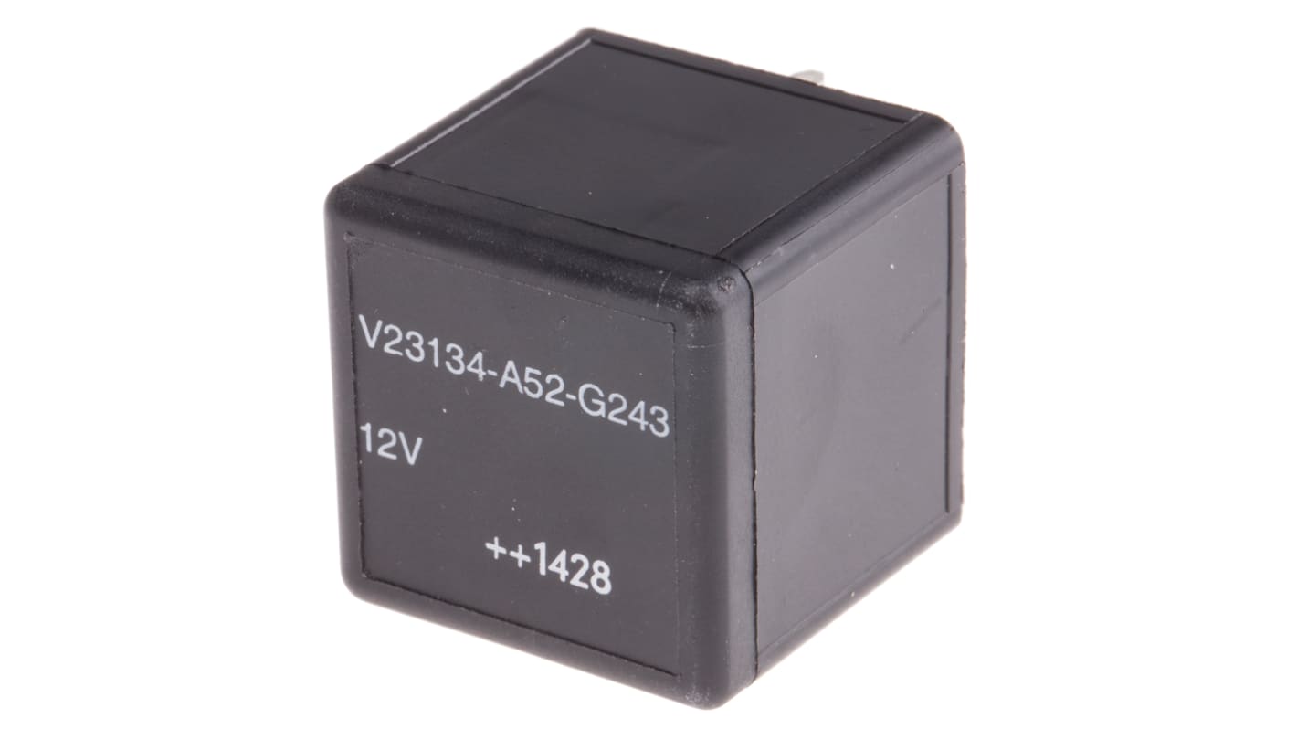 TE Connectivity F4 Kfz-Relais 12V dc 1.6W 90Ω 1-poliger Wechsler