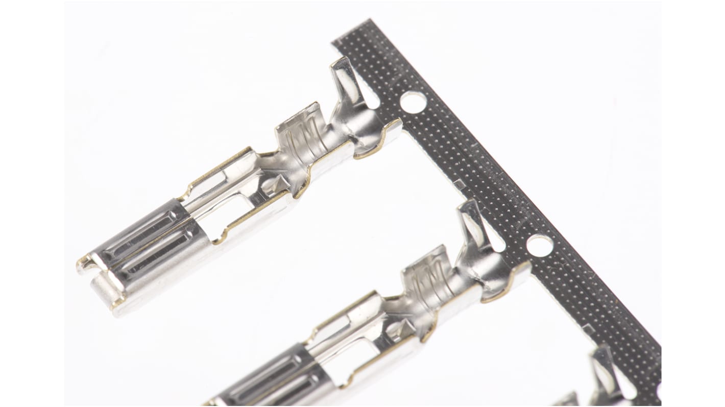 TE Connectivity Multi-Interlock Mark II Series Female Crimp Terminal, 20AWG Min, 14AWG Max
