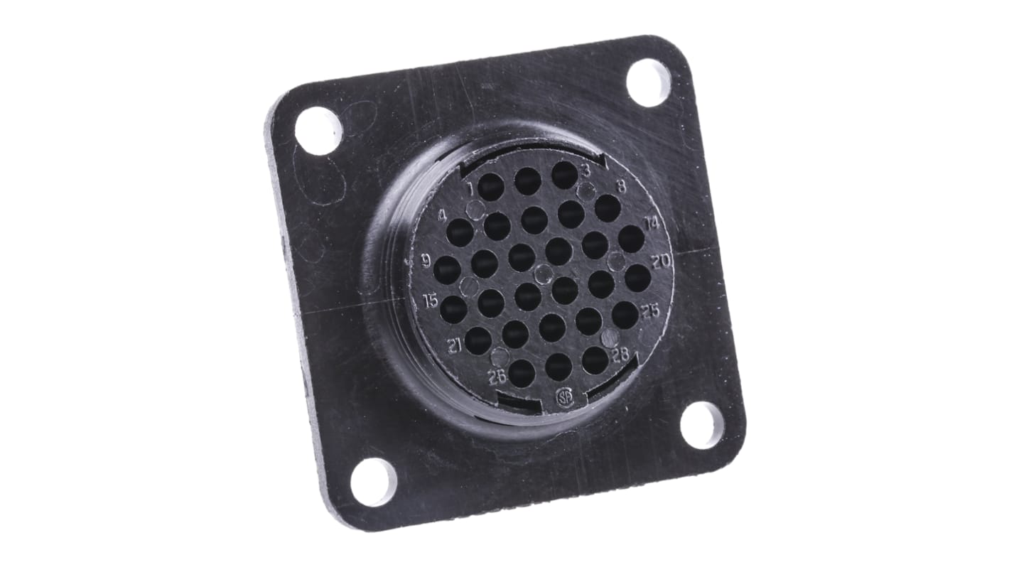 TE Connectivity Circular Connector, 28 Contacts, Panel Mount, Socket, Female, CPC Series 2 Series